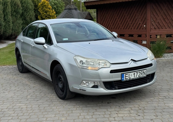 Citroen C5 cena 8000 przebieg: 201000, rok produkcji 2009 z Hrubieszów małe 232